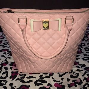 Betsey Johnson quilted purse